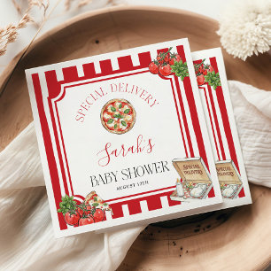 Serviette En Papier Livraison spéciale pour une Baby Shower Italienne 
