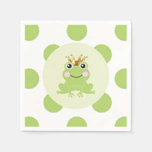 Serviette En Papier Livre d'histoire Conte de fée Grenouille Baby show
