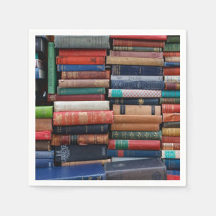 Serviette En Papier Livres Lire l'amour vieux livres