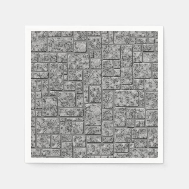 Serviette En Papier Loft, loft en marbre (Devant)