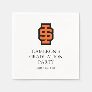 Serviette En Papier Logo de l'Université d'État de l'Idaho