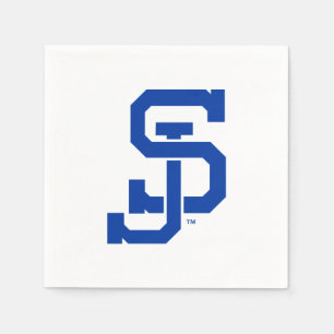 Serviette En Papier Logo de Spartans de SJ