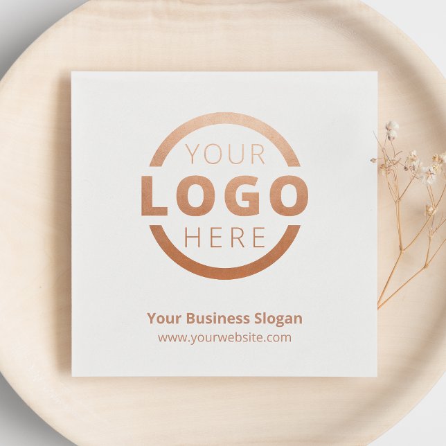 Serviette En Papier Logo d'entreprise promotionnel personnalisé (Créateur téléchargé)