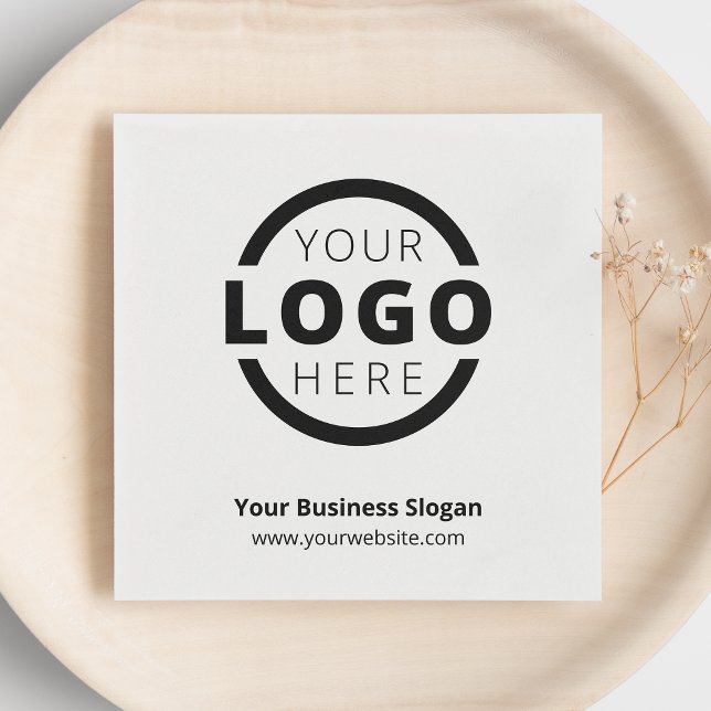 Serviette En Papier Logo d'entreprise promotionnel personnalisé (Créateur téléchargé)