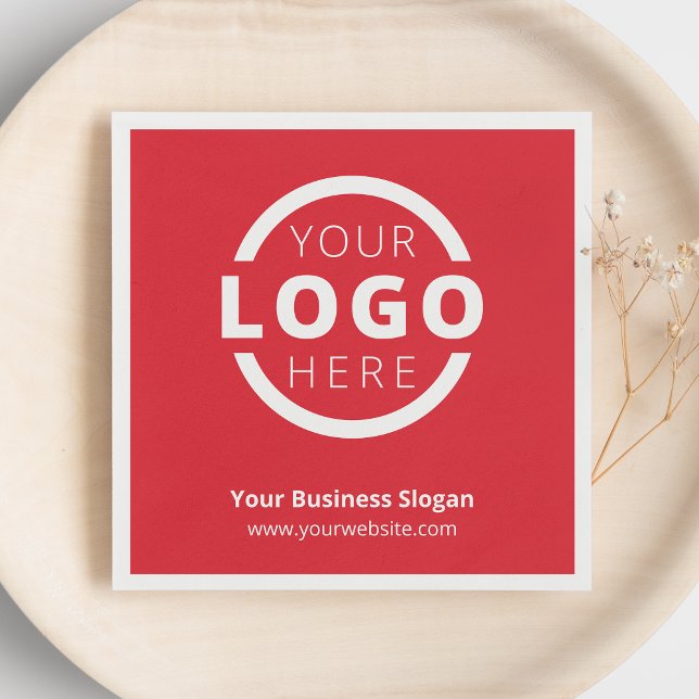 Serviette En Papier Logo d'entreprise promotionnel personnalisé (Créateur téléchargé)