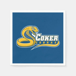 Serviette En Papier Logo des Cobras de l'Université Coker
