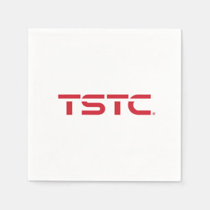 Serviette En Papier Logo du bloc TSTC