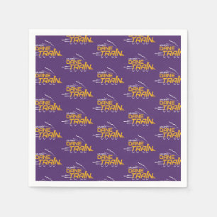 Serviette En Papier Logo du train UAlbany Dane