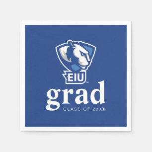 Serviette En Papier Logo Eastern Illinois University Panthers