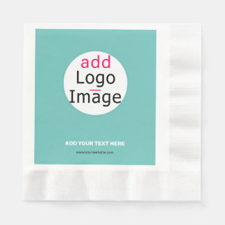Serviette En Papier Logo Extravagant Professionnel Personnalisé Couleu