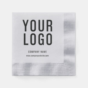 Serviette En Papier Logo professionnel personnalisé promotionnel minim