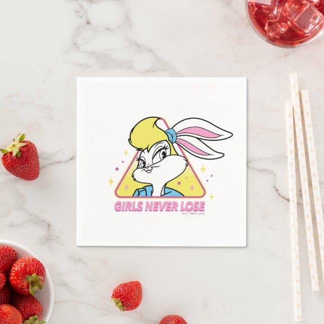 Serviette En Papier Lola Bunny Girls ne perdent jamais (En situation)