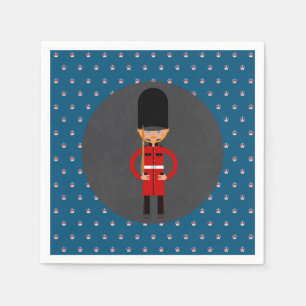 Serviette En Papier London Guard Boy Birthday Party