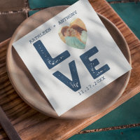 LOVE Graphic Minimalist Mariage photo