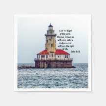 Lumière du monde serviettes à cocktail