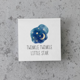 Serviette En Papier Lune et étoiles Twinkle Twinkle Little Star Napkin