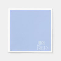 Lys bleu clair solide de la vallée Personnalisé