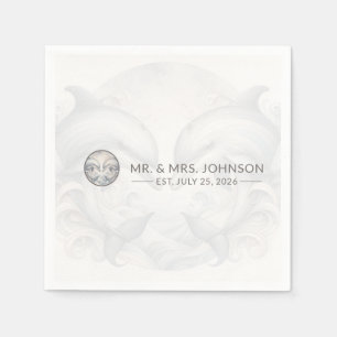 Serviette En Papier M. et Mme Mariage