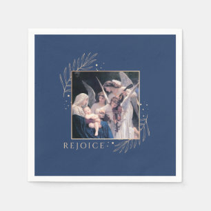 Serviette En Papier Madonna et l'enfant avec les anges