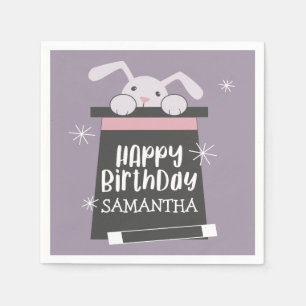 Serviette En Papier Magic Show Anniversaire de enfant Party