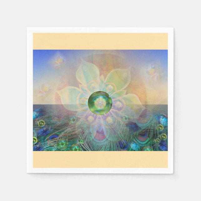 Serviette En Papier Magie - (Devant)