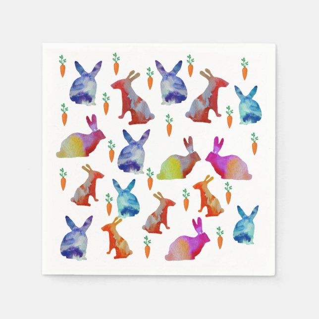 Serviette En Papier Magie de Pâques (Devant)