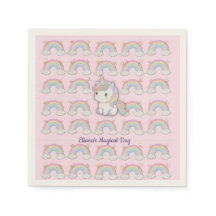 Magique Unicorn Pastel Rainbow Party