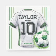 Maillot de sport de football vert pour garçon pour