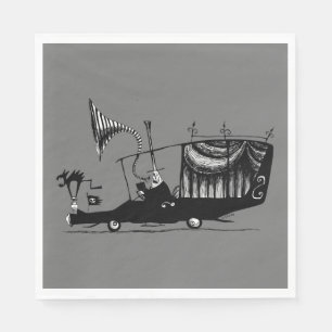 Serviette En Papier Maire de Halloween Town Drise Hearse