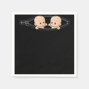 Serviette En Papier Maman De Twin Grossesse Twins Maman Enceinte Avec