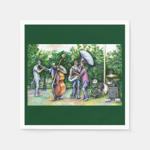 Serviette En Papier Maman ne m'a jamais averti des joueurs tuba