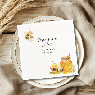 Serviette En Papier Maman Pour Être Un Baby shower Neutre Pour Le Sexe