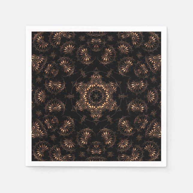 Serviette En Papier Mandala de l'âge de bronze (Devant)