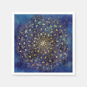 Serviette En Papier Mandala Design