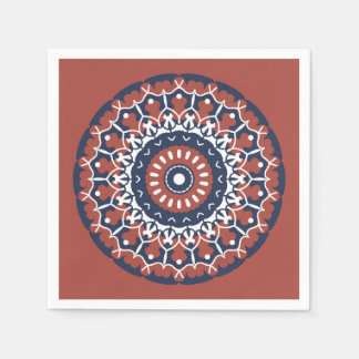 Serviette En Papier Mandala Design papier serviette