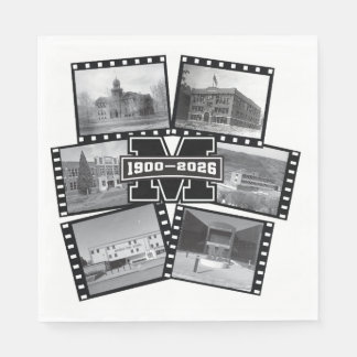 Serviette En Papier Mandan Braves All Class Reunion Paper Napkins