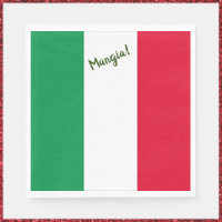 Mangia ! Drapeau italien