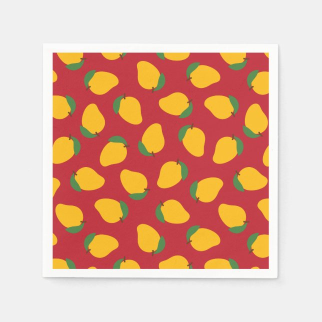 Serviette En Papier Mango (Devant)