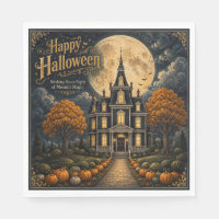 Manoir élégant hanté Halloween