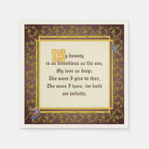 Manuscrit lumineux médiéval Réception de mariage