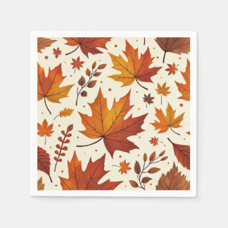 Serviette En Papier Maple Napkin