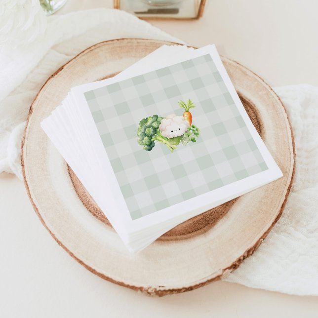 Serviette En Papier Marché des baby showers cultivés localement (Créateur téléchargé)