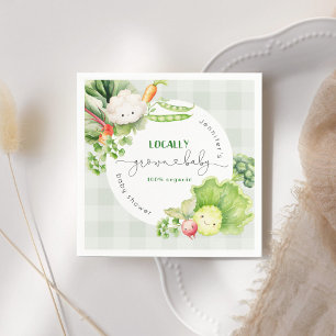 Serviette En Papier Marché des baby showers cultivés localement