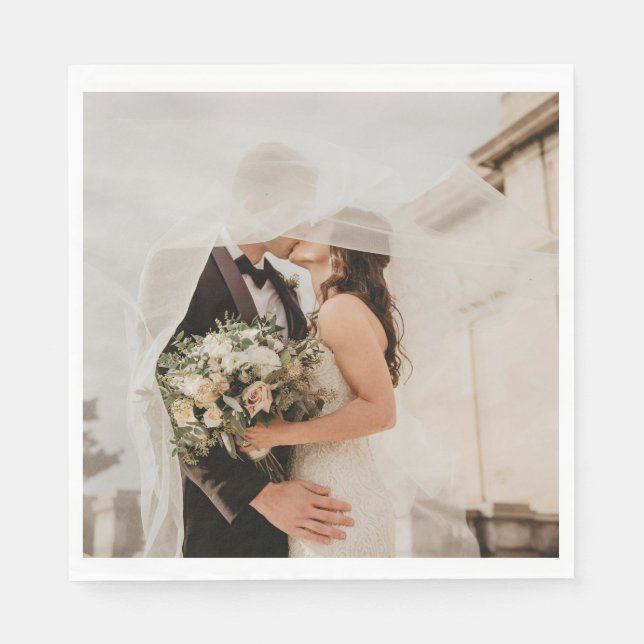 Serviette En Papier mariage (Devant)