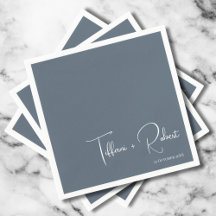 Mariage bleu foncé minimaliste modifiable