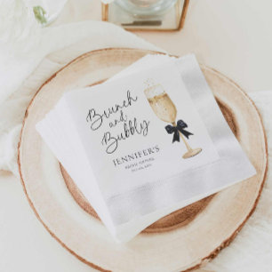 Serviette En Papier Mariage Champenois Moderne