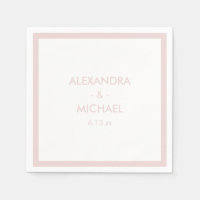 Mariage chic Blush français inspiré