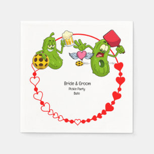 Serviette En Papier Mariage de basket-ball