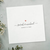 Mariage de calligraphie de script élégant personna