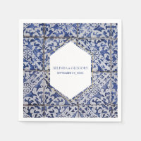 Mariage de carreaux portugais rustiques